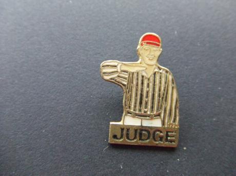 Baseball scheidsrechter Judge